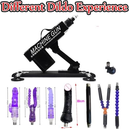 Strong Power Sex Machine With Free Dildo Machine Automatic Masturbation Pumping Gun Vibrator Adult Sex Toys For Women Sex Shop