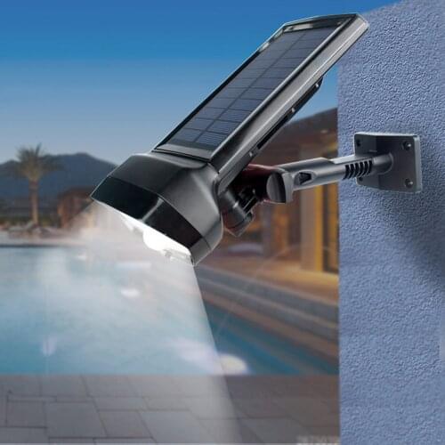 Solar Sensor Wall Light 17LED Waterproof Human Induction Street Lamp Garden Yard Wall Lamp LED Light Outdoor Lighting Decor