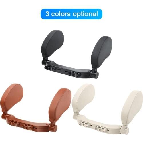 Car Seat Pillow 180 Degree Rotation Soft Neck Support Headrest Travel Sleeping Cushion For Kids Adults Car Interior Accessories