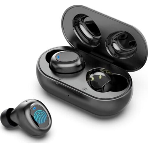 TW15 Portable Mini Wireless Earbud with Charge Case Sport Blue Tooth Headphone for Smart Phone