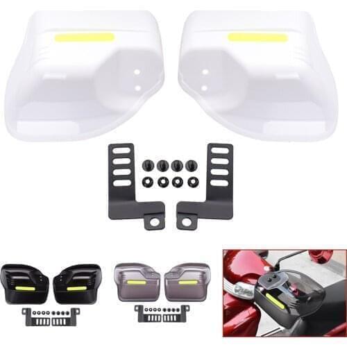 For Yamaha TRX850 FZR400 BT1100 XJR400 MT07 MT09 Motorcycle Hand Guard Handguard 7/8" Shield Windproof Universal Protective Gear