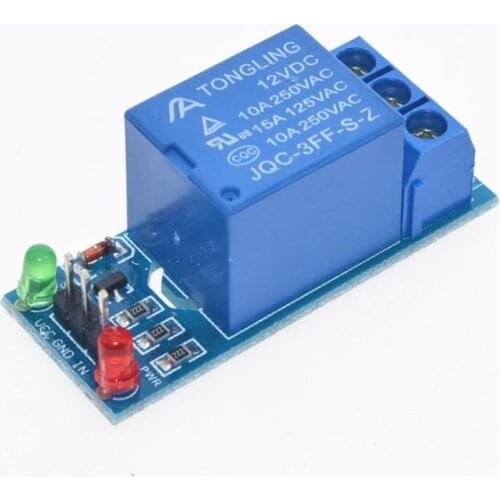 10PCS 12V low level trigger 1 Channel Relay Module interface Board Shield For PIC AVR DSP ARM MCU Arduino Free Shipping