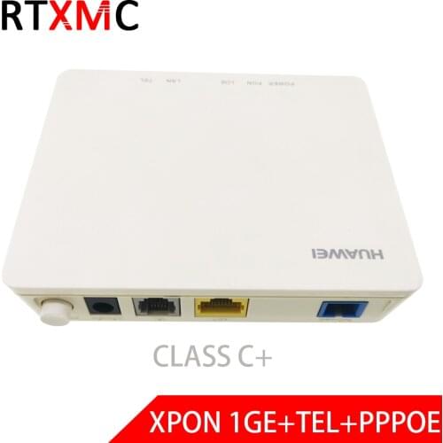 10pcs FTTH XPON ONU 100% Original nova HUA WEI 8311 1GE LAN TEL PPOE XPON CLASS C+ 1port ONU Work with EPON OLT AND GPON OLT