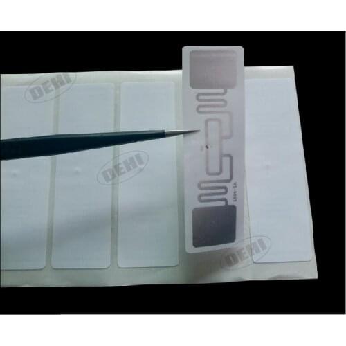 10pcs UHF RFID Tag AZ 9662 H3 Chip ISO 18000-6C 915MHz Passive RFID UHF Sticker Label Size: 73*23mm Read Range 6m-8m