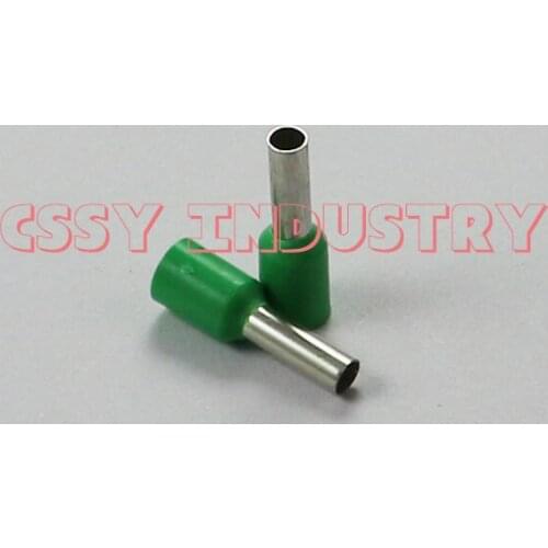 2017 freeshipping 100pcs/lot E16-18 Bootlace cooper Ferrules kit Wire Crimp Connector Insulated Cord Pin End Terminal 8 color