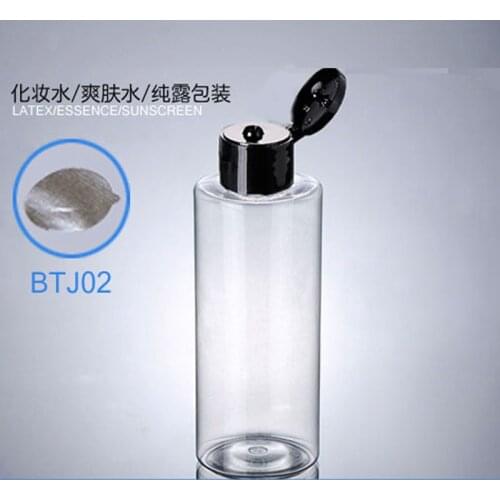 300PCS/LOT-200ML Flip Screw Cap Bottle,Clear Plastic Cosmetic Container,Essential Oil Bottle,Empty Shampoo Sub-bottling