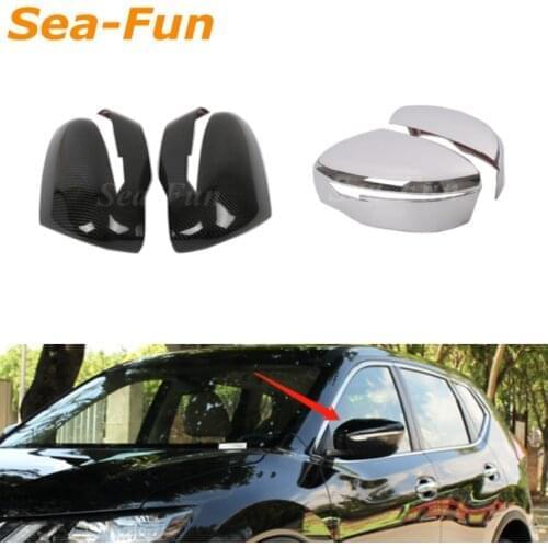 2pcs Car Rearview Side Door Turning Mirror for Nissan Rogue Serena C27 Murano Juke X-Trail T32 Pathfinder 2017 2018 Accessories