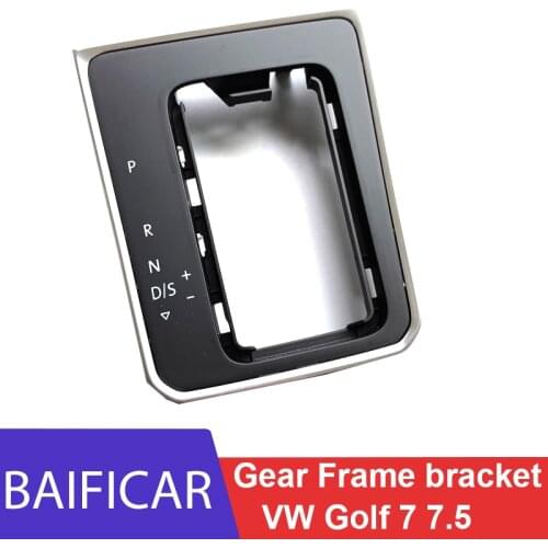 Baificar Brand New DSG Gear Frame Bracket Circle Gear Shift Knob Base Trim Circle Automatic Gear Shift Knob For VW Golf 7 7.5