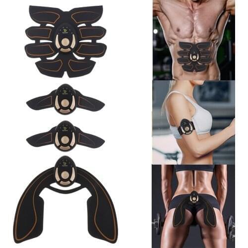 EMS Wireless Muscle Stimulator Trainer Smart Fitness Abdominal Training Electric Weight Loss Stickers Body Slimming Massager