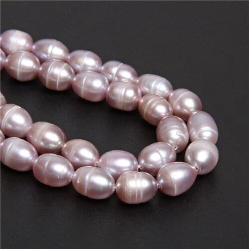 Natural Baroque Potato Pearl Beads Pink Purple 7-8mm Pearls Losse Beads For Jewelry Making DIY Bracelet Necklace Strand 14