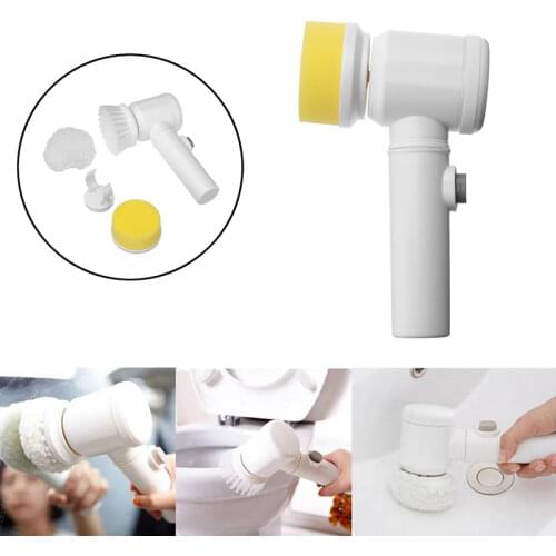 Electric Handheld Scrubber Bathtub Sink Cleaning Brush Bathroom Kitchen Tile Bidet Brushes Toilet Tub Washing Tool Drill Brush