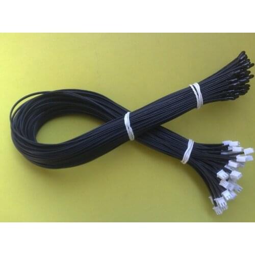 100pcs/lot Epoxy probe 3950 10K NTC Temperature Sensor 10K 1% B3950 500MM thermistor ntc10k