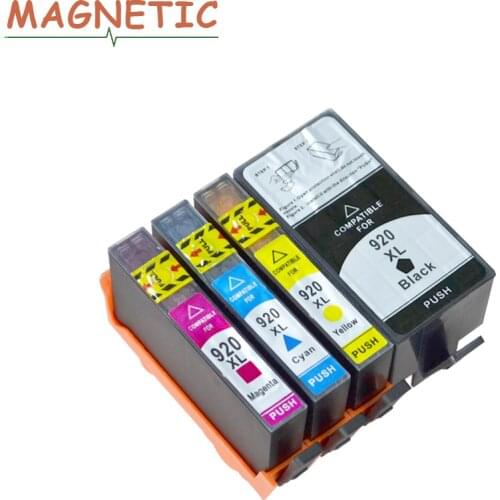 Magnetic Compatible Ink Cartridges For HP920 for HP 920 XL Officejet 6000 6500 6500 Wireless 6500A 7000 7500 7500A printer 920XL
