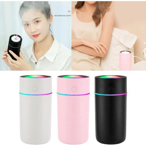 Colorful Car Cup Humidifier Small Humidifiers Diffuser Office Car Home Humidifier Mini Small Desk Portable Usb Travel Humidifier