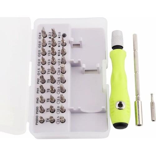 Precision Screwdriver Set of 32 in 1 mini magnetic Screwdriver Set, phone Mobile iPad Camera maintenance tool