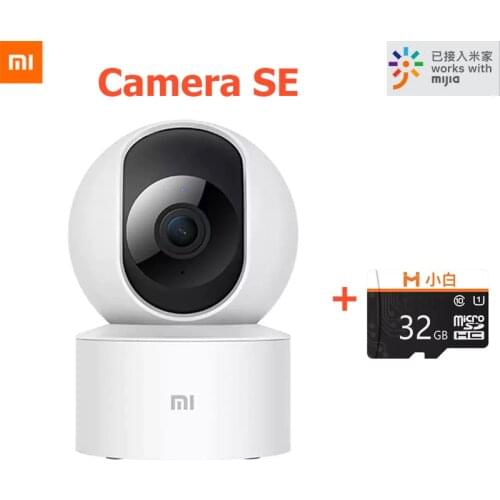 Newest Xiaomi Mijia Smart Camera SE 1080P Webcam Camcorder 360 Angle WIFI Wireless Night Vision AI Enhanced Detect IP Cameras