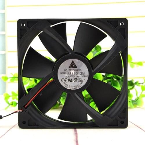 New original AFB1312M 13525 13cm / CM cooling fan 12V 0.38A double ball