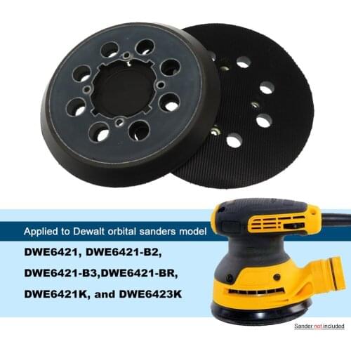 Wholesale 5 Inch 8-Hole Orbital Sander Pad Hook&Loop Backing Compatible with DWE6421 DWE6421-B2 DWE6421-B3 DWE6421-BR DWE6421K