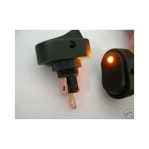Illuminated Yellow LED Heavy Duty 30A TOGGLE SWITCH Y20D y