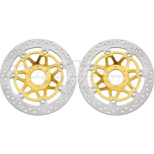 Motorcycle Front Floating Brake Discs Rotors For HONDA RVF400 NC35 VFR400 NC30 CBR600F VFR750F VTR1000F