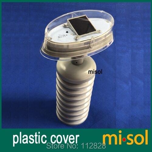 Plastic outer shield for thermo hygro sensor, spare part for weather station (Transmitter/thermo hygro sensor), with solar panel