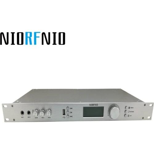 Manufacturer Free Shipping RDS Digital Partition NIO-T50R FM PLL Transmitter for Radio Broadcasting