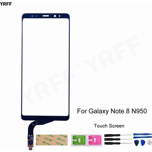 For Samsung Note8 Glass Touch Panel Sensor For Samsung Galaxy Note 8 N950 Touch Screen Digitizer Panel New Repair Part