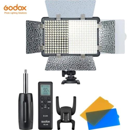 Godox LF308D 18W 5600K 308pcs Beads LED Flash Light,Smartphone APP 2.4G Wireless Control for Wedding Photography Video Recording