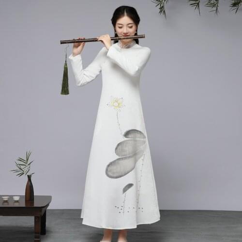 Traditional Chinese Clothing For Women Oriental Dress Modern Elegant Chinese Cheongsam Qipao Traditional Asian Dress FF2548