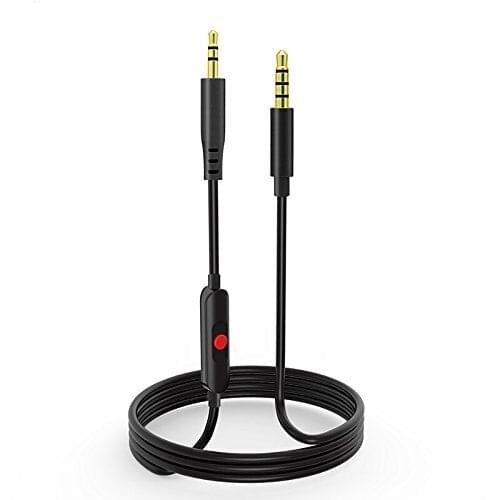 YSAGi 3.5mm to 2.5mm headphone cable upgrade with wheat control auxiliary audio cable for AKG Y40 Y45BT Y50 Y50BT K545