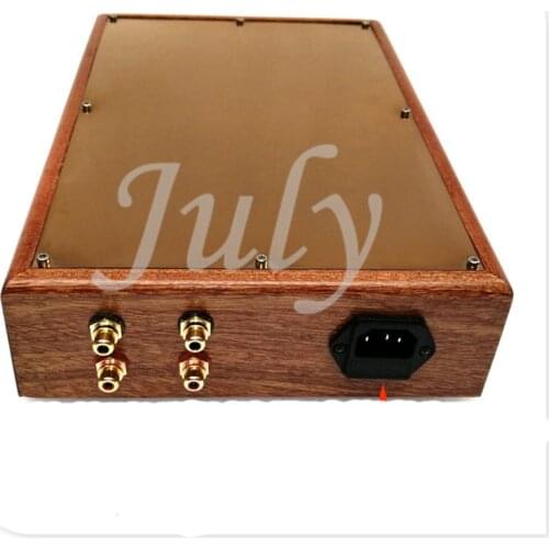 Lehmann amp line, noiseless headphone power amplifier, retro solid wood chassis dual headphones, frequency response: 20HZ-30KHZ