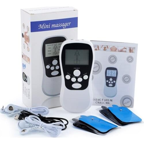 8 Mode EMS Electric Herald Tens Machine Acupuncture Body Massage Digital Therapy Massager Muscle Stimulator Electrostimulator