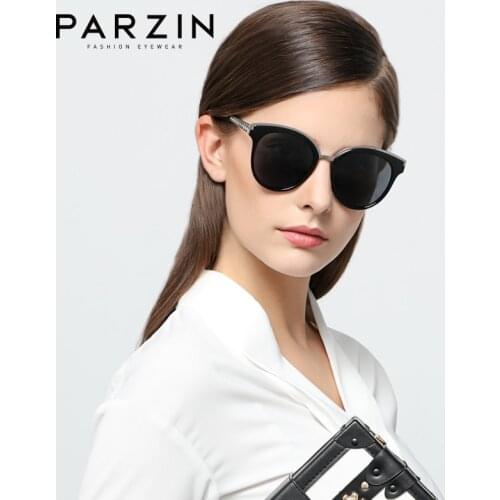 PARZIN TR90 Polarized Sunglasses for Women Driving Sun Glasses Fashion Eyeglasses Accessories Vintage Gafas De Sol Polarizadas