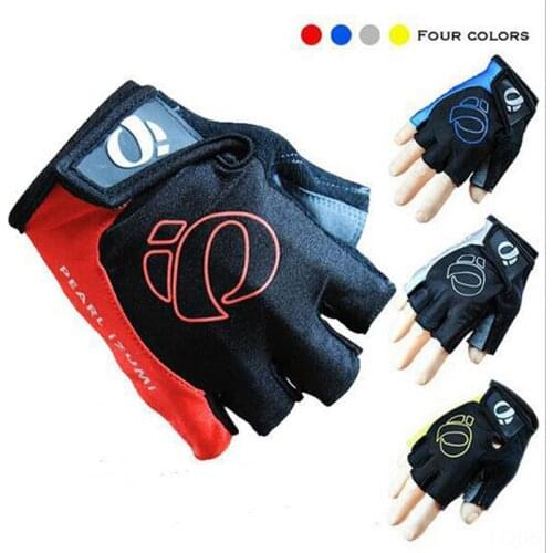1Pair Gel Half-finger Shockproof Anti Skid Sweat, Unisex Cycling Gym Gloves Bike Equipment Bikes Men