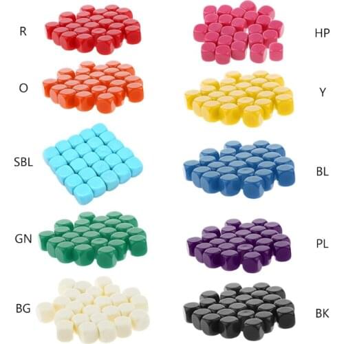 20pcs 16mm Dice Filleted Corner Blank Dice DIY Engravable Dice 6 Sided Poker Gambling Dice Board Game Teaching Dice