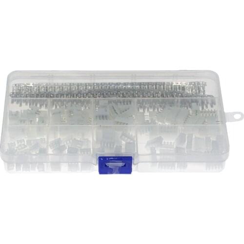 560pcs DuPont terminal connector XH2.54-2P/3P/4P/5P plastic shell needle terminal block set