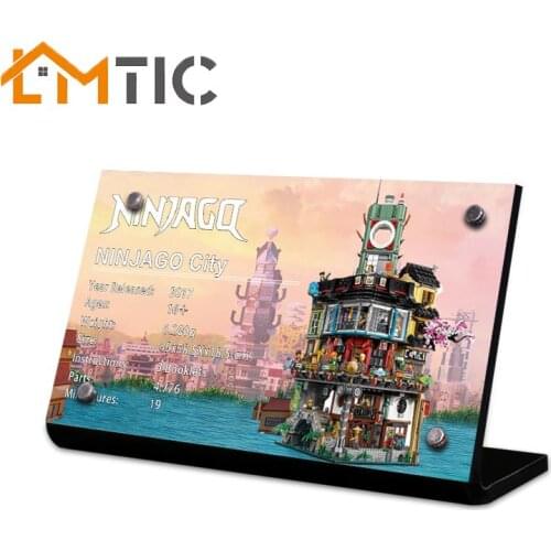 Acrylic display stand brand suitable for 70620 NINJAGO building block toys