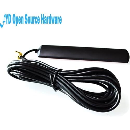 1pcs GPRS antenna GSM antenna SMA straight head patch 900mhz-1800mhz 3m omnidirectional antenna