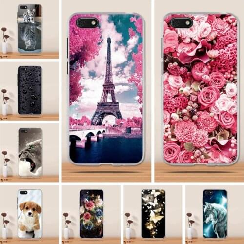 For Huawei Y5 2018 Case For Huawei Honor Play 7 Case Soft Silicon Cover For Huawei Y5 Prime 2018 Case for Fundas Honor 7s Cover
