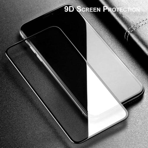 For Iphone11 pro X Xr Screen Protector Full Screen Protection Xs Max 8 7 6 6S Plus Protective Tempered Glass Full Gel completo