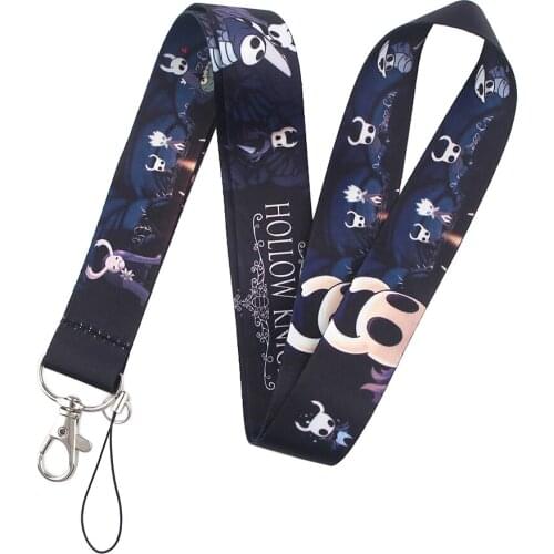 ER169 Cartoon Knight Anime Lovers Key Chain Lanyard Neck Strap For USB Badge Holder DIY Hang Rope Gifts