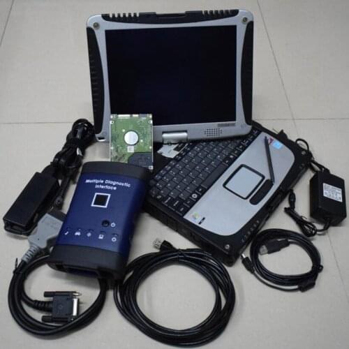 Ready to Use GDS Tech2Win Software Installed HDD G M MDI OBD2 Scanne CF19 Laptop CF-19 Profession Car Diagnostic Repair Tool DHL