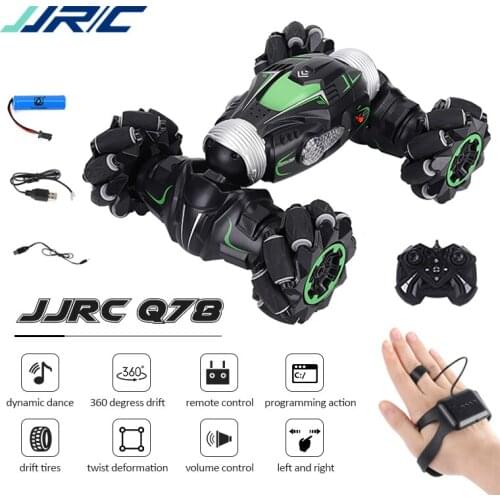 JJRC Q78 RC Car Off Road Buggy Radio Control 2.4GHz 4WD High Speed Climbing RC Car for Children Toys Twist- Desert Drift