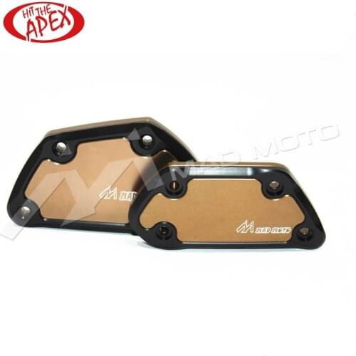 CNC Front Clutch & Brake reservoir cover set For 2013 2014 2015 BMW R1200GS R1200 GSA ADV Adventure Water-Cooled