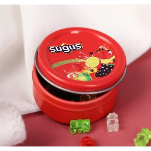 Dollhouse Miniature Candy Box Mini fruit Chocolate Snacks Candy Box Pretend Play Food for Doll House Kitchen Toy Accessories