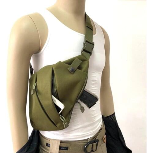 Multifunction Tactical Gun Bag Outdoor Military Pistol Hand Gun Bag Personal Security Stealth Gear Rover Single Pack