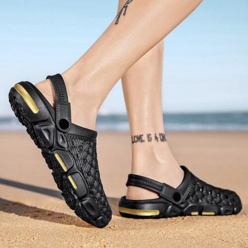 2021 Men&Women Waterproof Aqua Sandals Summer Soft Shoes Outdoor Beach Water Shoes Upstream Creek Non-Slip Lightweight Wading