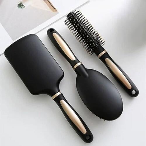 3 Pieces Hairbrush Combs Hair Comb Kit for Wet and Dry Hair