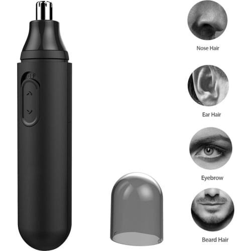 Nose And Ear Trimmer For Men Female Beveled Double Blades Trimmer Touch Micro Shave Hair Trimmcutters Nodular Removes Nose Hairs