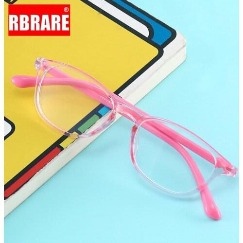 RBRARE Kids Glasses Frame Child Blue Light Glasses Small Square Eyeglasses Frames Optical Frame for Child Goggles Retro Eyewear